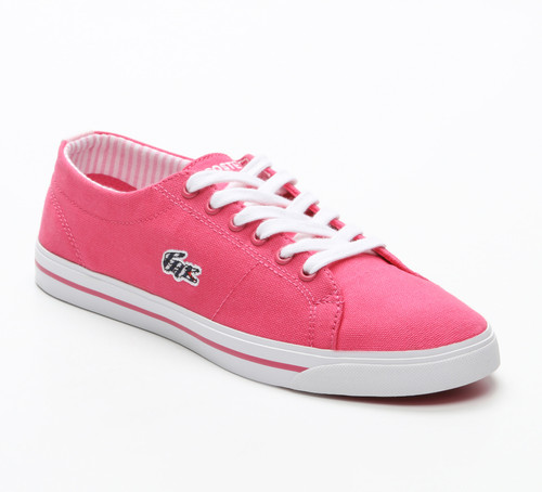 Belles baskets lacoste rose - lacoste,
