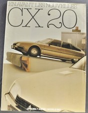 1983 Citroen CX20 Brochure TRE