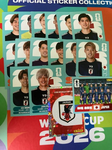 Choix japon panini sticker - japon,
