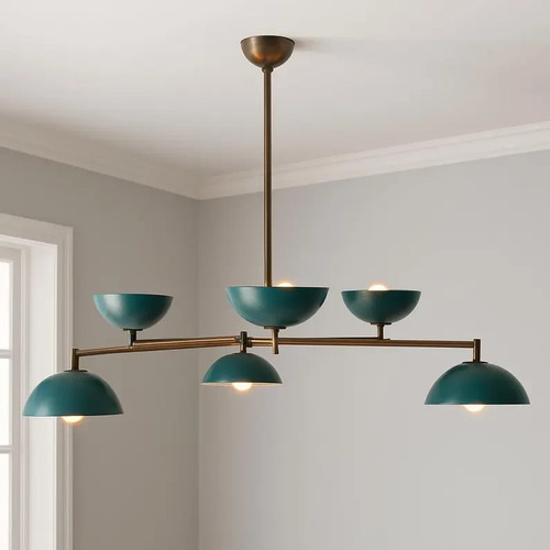 Lustre dôme moderne - en, laiton