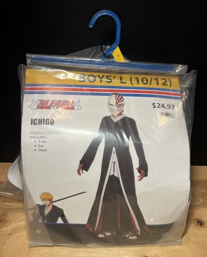 Ichigo shihakusho robe mask - shihakusho,