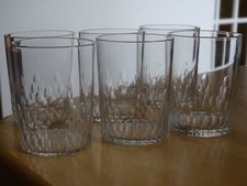 BACCARAT 6 ANCIENS VERRES VIN