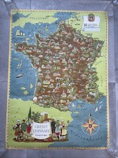 Affiche ancienne Lucien Boucher - Crédit Lyonnais - France - 69,5 x 95,7 cm