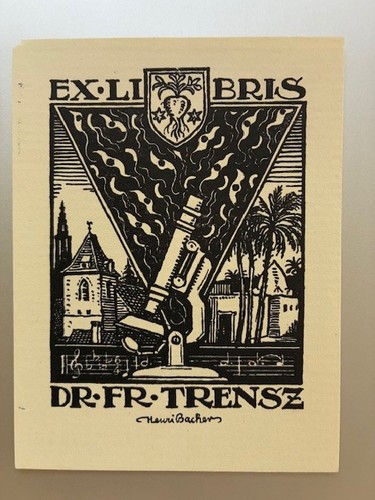Libris alsace henri bacher - ex-libris,