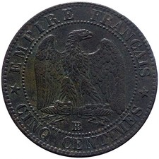 5 Centimes NAPOLÉON III 1853