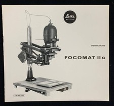Leica Leitz FOCOMAT IIc 1966