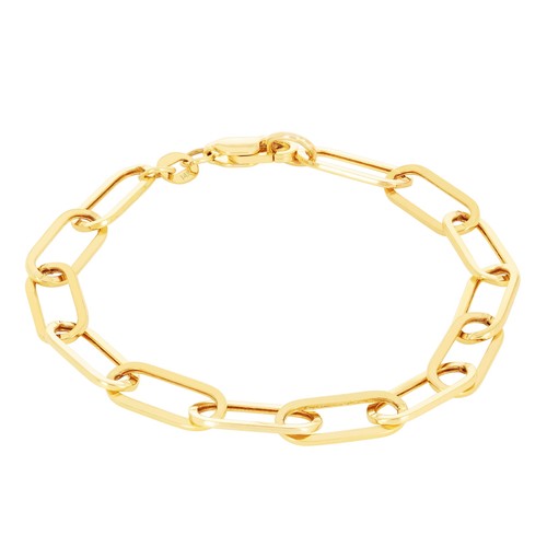 Bracelet chaîne rolo en - en,