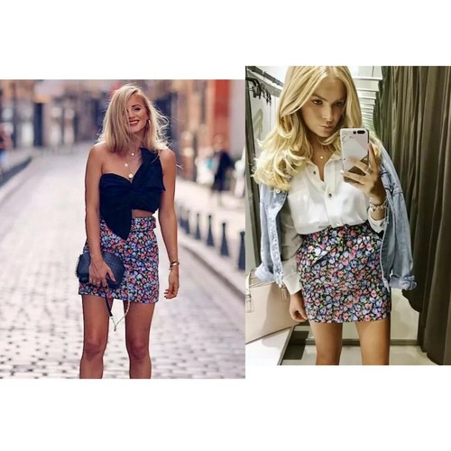 Zara ss19 mini floral - zara,