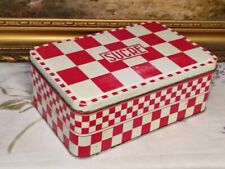 BOÎTE À SUCRE EN TÔLE