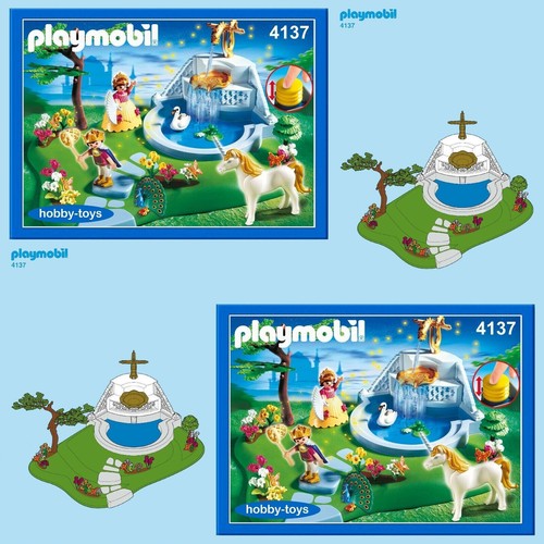 Playmobil 4137 fontaine - 4137, royale