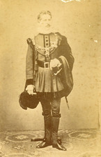 Vatican, Garde suisse pontifical, Vintage albumen print, ca.1860 Tirage vintage,