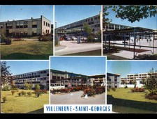 VILLENEUVE-SAINT-GEORGES (94) RESIDENCE "LES GRAVIERS" ECOLE C.E.S ROLAND GARROS