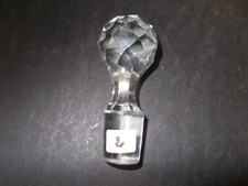 1 ancien bouchon de carafe, en