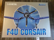Avion miniature métal.1/48 .COLLECTION ARMOUR . F4U CORSAIR . Flottille 15F