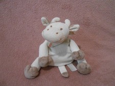 Doudou semi plat vache