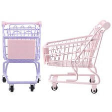  2 Pcs Charette Courses Mini