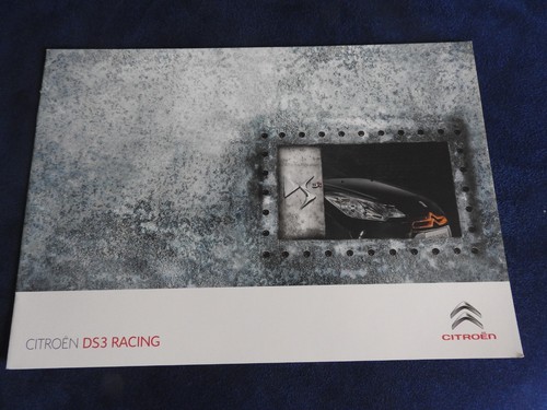 Catalogue citroen ds3 - catalogue, racing