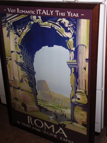 Wall hanging framed poster - hanging,