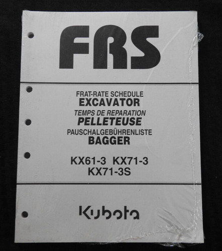 2004 kubota kx61 kx71 3 - 2004-24, kx61-3