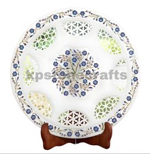 Plaque d'incrustation de marbre faite à la main avec pierres...