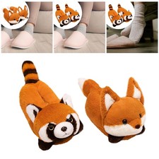 Pantoufles d'intérieur d'hiver à motifs animaux, originales et