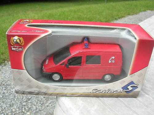 Solido metal pompier - solido, 1/43