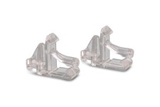 Lot de 2 supports pour plaque