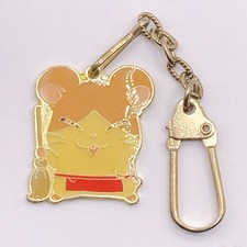 Porte-clés Maido-kun Hamutaro Vintage Metal Charm Shogakukan Très Rare...