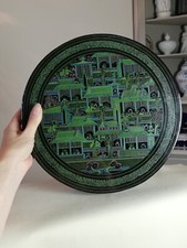 Boite laquée birmane peinte