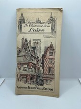 LIVRE/FASCICULE PUBLICITE PAPIER CHEMINS FER PARIS ORLEANS CHATEAUX LOIRE 1924