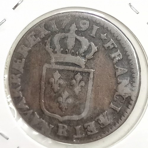 Pièce sols 1791 - sols,