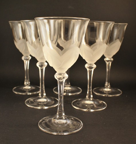 Verres eau cristal - à,