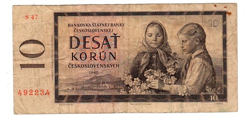 Czechoslovakia billet korun - billet,