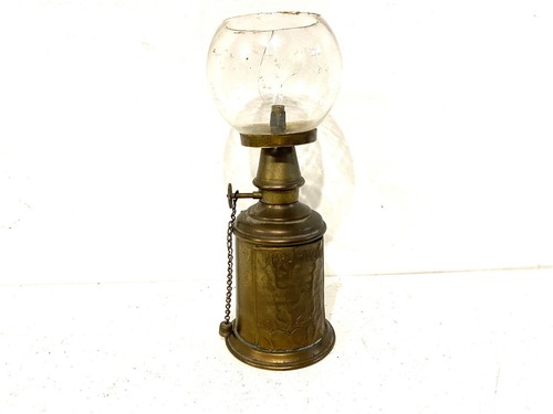 Ancienne lampe pigeon - ancienne, plaque