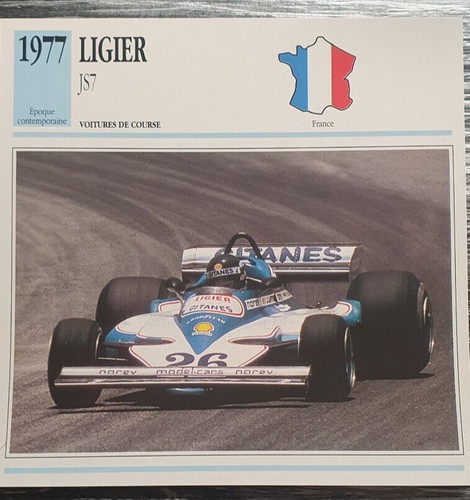 Ligier js7 carte edition - js7,