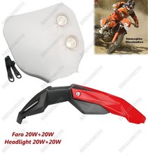 Phare Plat Blanc Et Garde-Boue