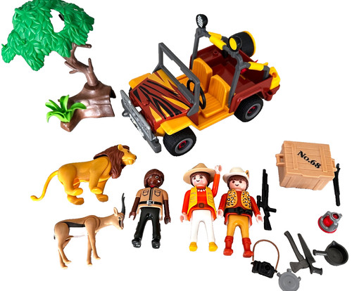 Playmobil jeep safari animaux - playmobil,