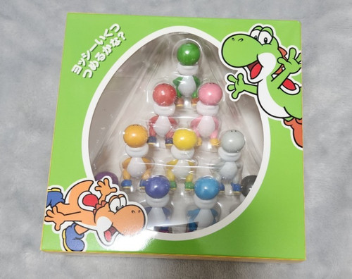 Yoshi stacking game figure - stacking, set