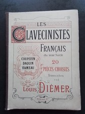 Partition les clavecinistes - partition,