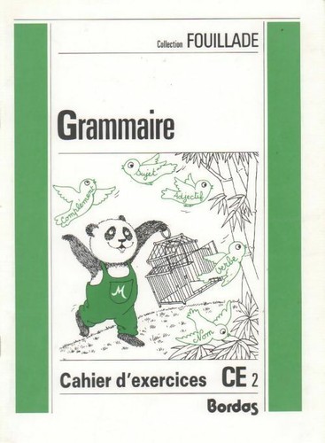 Grammaire ce2 cahier - ce2.,