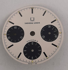 Universal Genève Compax original dial Nina Rindt 885103 Valjoux 72 NOS rare