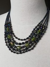 collier multi rangs ancien en