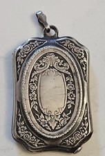Pendentif médaillon miroir