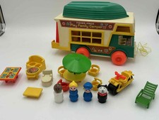 Camping-car Family Camper -Fisher Price Vintage - 1972 - Très bon état