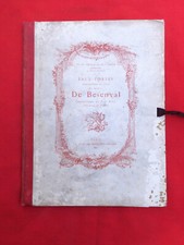 CURIOSA Suite de 6 eaux fortes DE BESENVAL illustré Paul AVRIL 1882 UZANNE 38