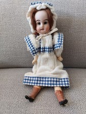 Ancienne mignonnette poupée 22 cm 1000 corps bois Kestner Steiner Bru Jumeau 