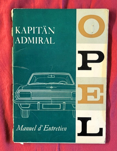 Opel kapitan admiral - ,