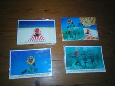 Lot de 4 cartes postales