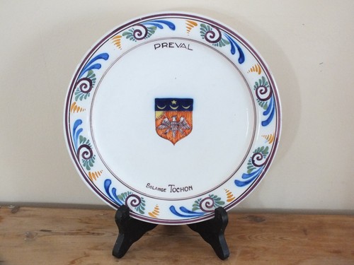 Assiette tessier malicorne - assiette,