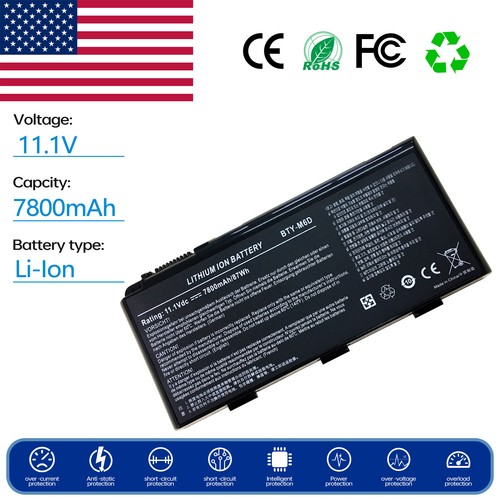 Battery for msi megabook - for,